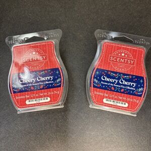 2~SCENTSY ~‎ Cheery Cherry~Wax Bars~NEW